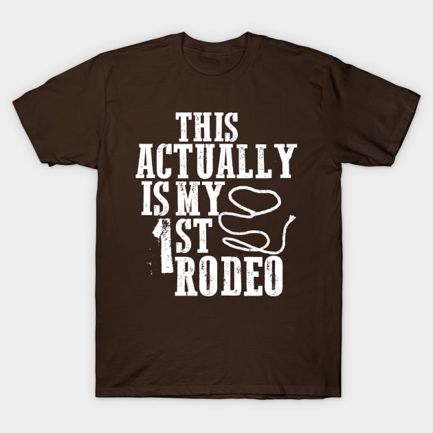 My First Rodeo T-Shirt by Emoez73